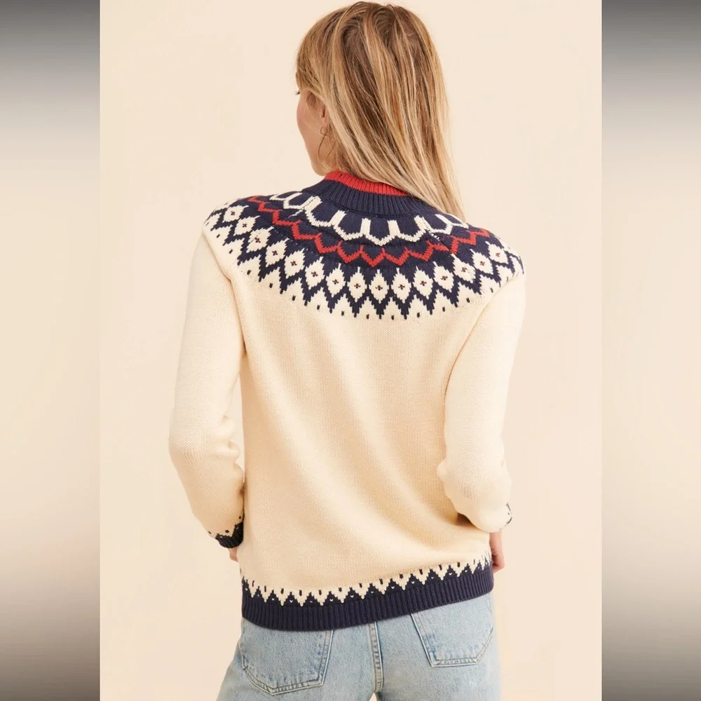 Callahan Jeanna Fair Isle Sweater Size XS - Picture 2 of 8